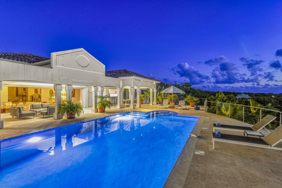 42.Location villa Oceane Terres Basses Saint Martin - De Nuit